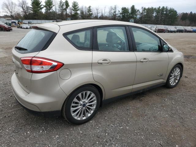 1FADP5EU2HL104141 - 2017 FORD C-MAX SE TAN photo 3
