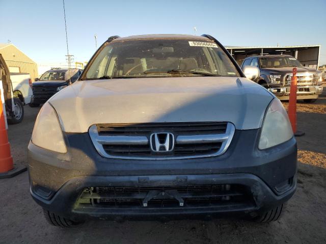 JHLRD78813C009293 - 2003 HONDA CR-V EX ვერცხლისფერი ფოტო 5