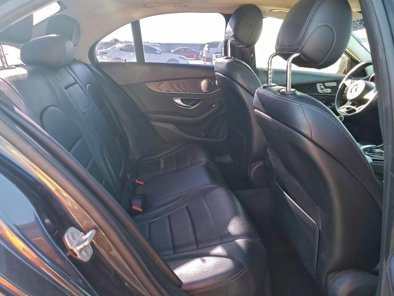 WDDWF4KB7GR144283 - 2016 MERCEDES-BENZ C 300 4MATIC GRAY photo 10