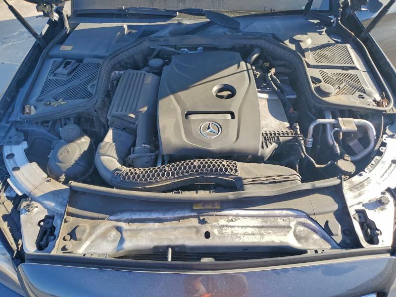 WDDWF4KB7GR144283 - 2016 MERCEDES-BENZ C 300 4MATIC GRAY photo 11