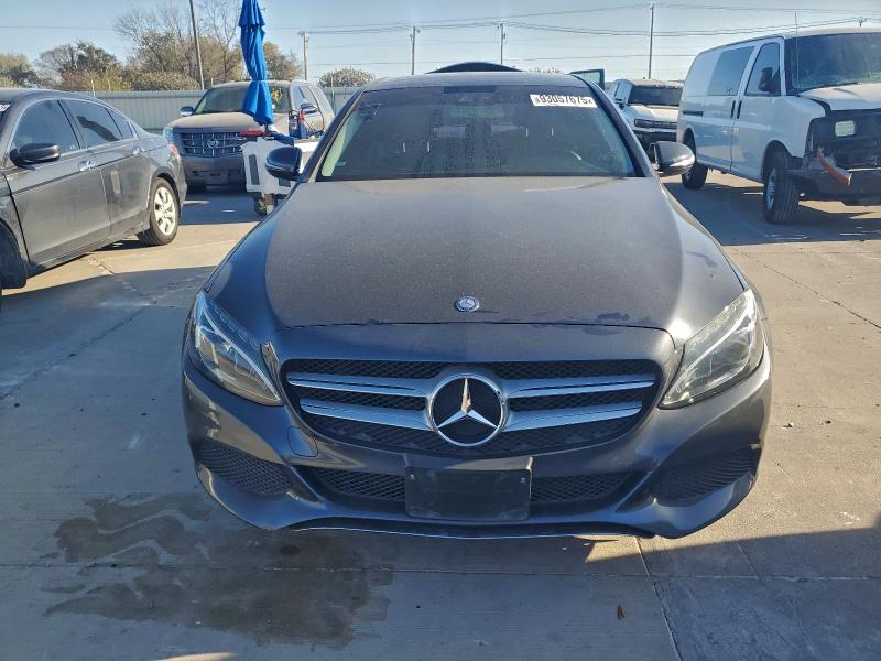 WDDWF4KB7GR144283 - 2016 MERCEDES-BENZ C 300 4MATIC GRAY photo 5