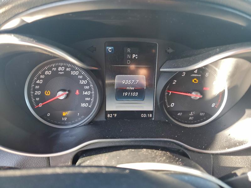 WDDWF4KB7GR144283 - 2016 MERCEDES-BENZ C 300 4MATIC GRAY photo 9