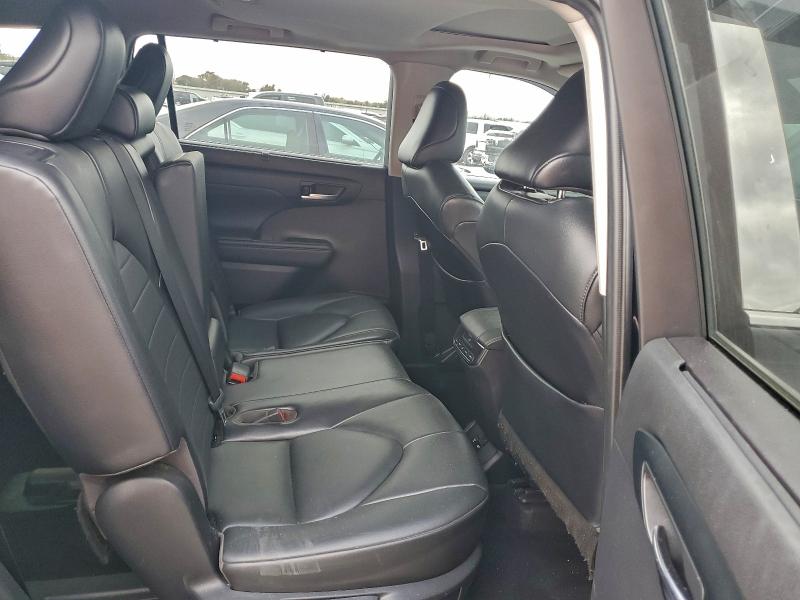 5TDGZRBH7MS528486 - 2021 TOYOTA HIGHLANDER XLE Schwarz Foto 11