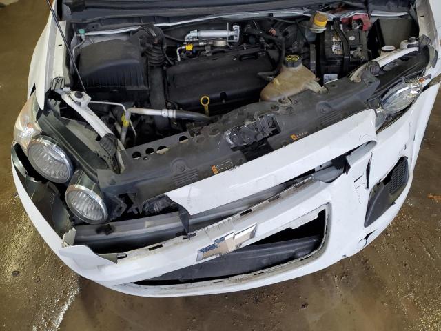1G1JA6SH1E4227875 - 2014 CHEVROLET SONIC LS WHITE photo 11