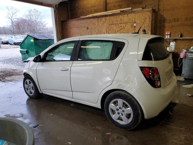 1G1JA6SH1E4227875 - 2014 CHEVROLET SONIC LS WHITE photo 2