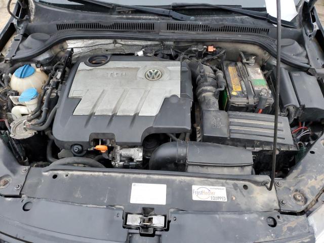 3VW3L7AJ3CM458876 - 2012 VOLKSWAGEN JETTA TDI Сұр фото 11