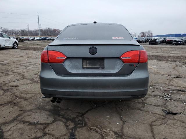 3VW3L7AJ3CM458876 - 2012 VOLKSWAGEN JETTA TDI Сұр фото 6