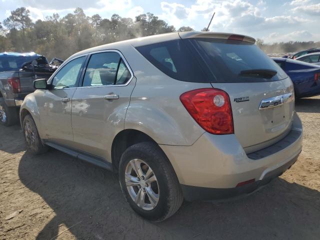 1GNALAEK6FZ106363 - 2015 CHEVROLET EQUINOX LS Բեժ լուսանկար 2