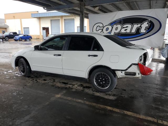 1HGCM56146A025289 - 2006 HONDA ACCORD VALUE WHITE photo 2