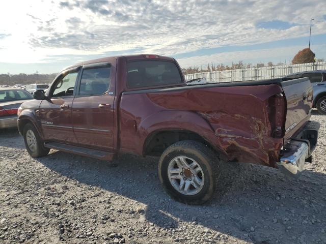 5TBDT441X6S537685 - 2006 TOYOTA TUNDRA DOUBLE CAB SR5 BURGUNDY photo 2