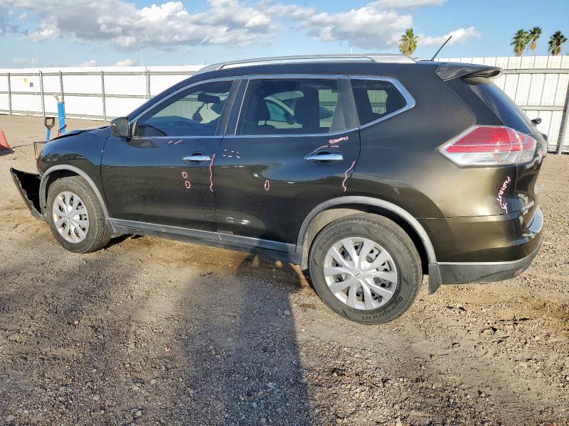KNMAT2MT4GP658854 - 2016 NISSAN ROGUE S GREEN photo 2