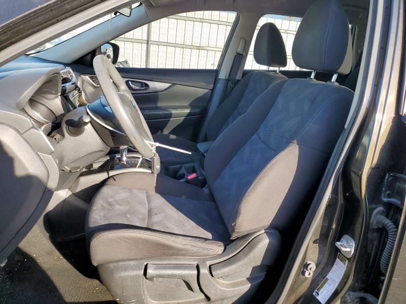 KNMAT2MT4GP658854 - 2016 NISSAN ROGUE S GREEN photo 7