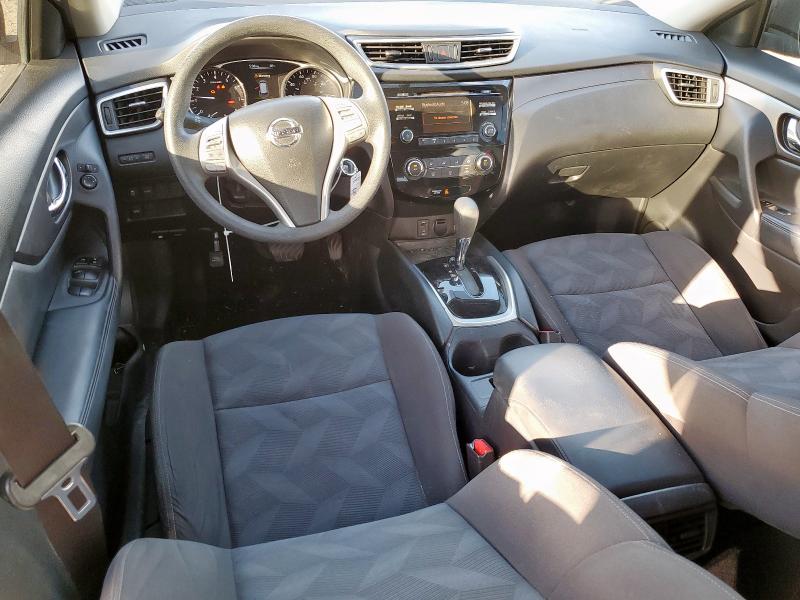 KNMAT2MT4GP658854 - 2016 NISSAN ROGUE S GREEN photo 8