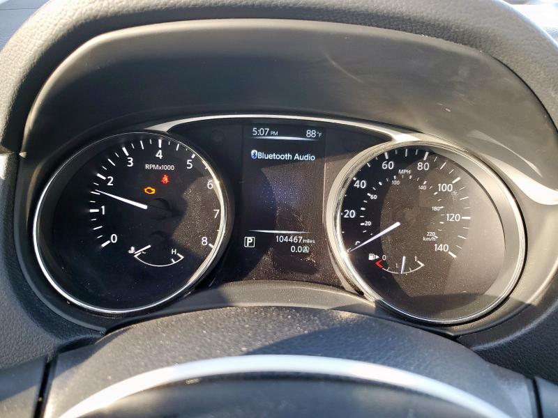 KNMAT2MT4GP658854 - 2016 NISSAN ROGUE S GREEN photo 9