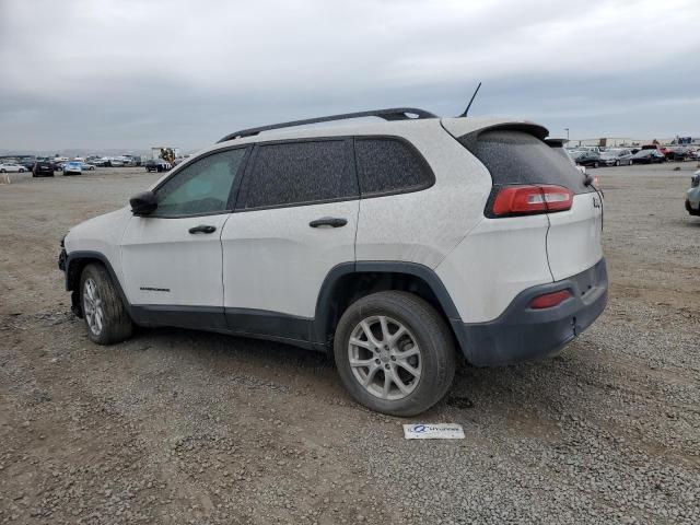 1C4PJLAB4HW559220 - 2017 JEEP CHEROKEE SPORT WHITE photo 2