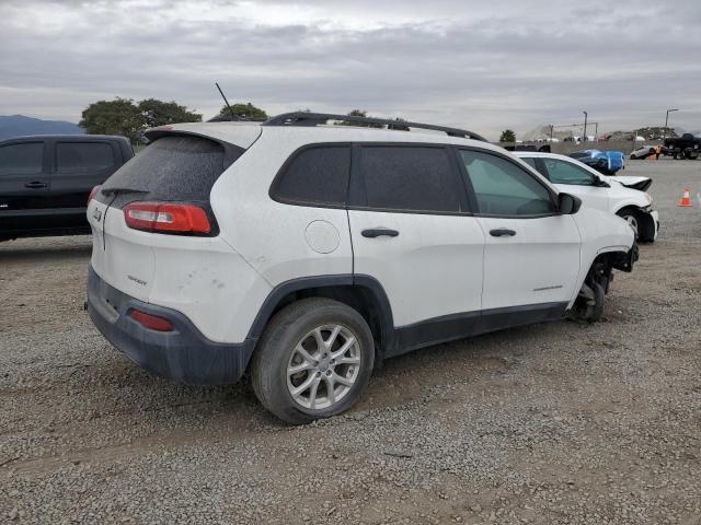 1C4PJLAB4HW559220 - 2017 JEEP CHEROKEE SPORT WHITE photo 3