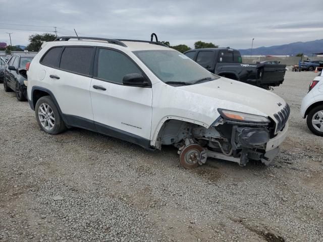 1C4PJLAB4HW559220 - 2017 JEEP CHEROKEE SPORT WHITE photo 4