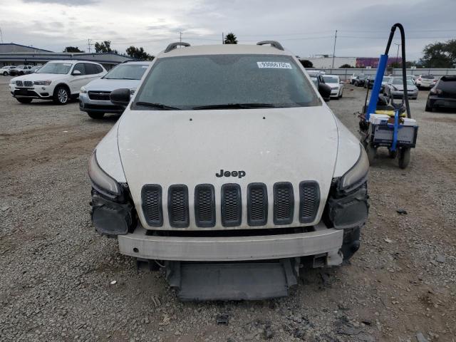 1C4PJLAB4HW559220 - 2017 JEEP CHEROKEE SPORT WHITE photo 5