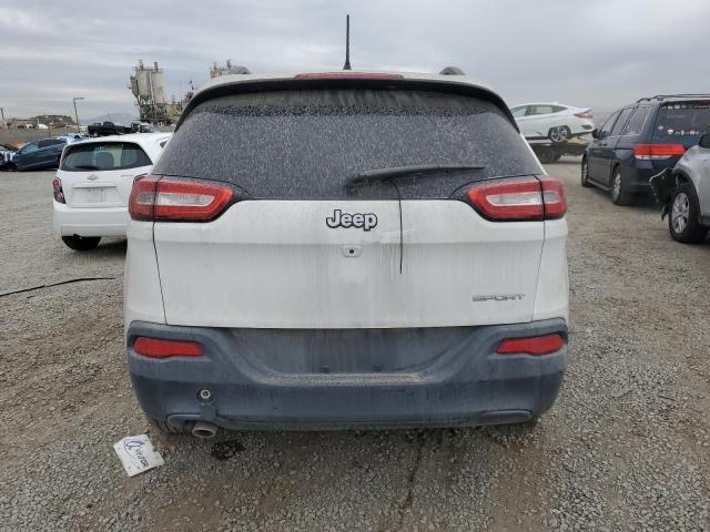 1C4PJLAB4HW559220 - 2017 JEEP CHEROKEE SPORT WHITE photo 6