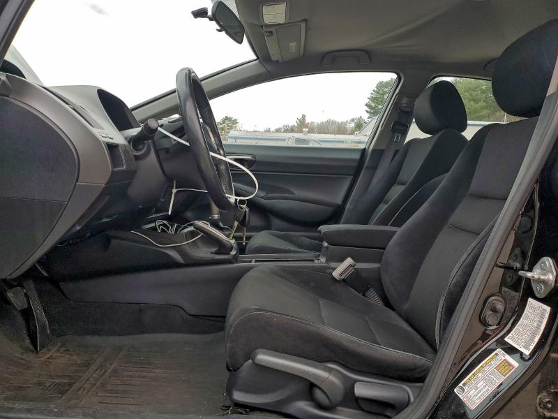 19XFA1E67AE037131 - 2010 HONDA CIVIC LX-S BLACK photo 7