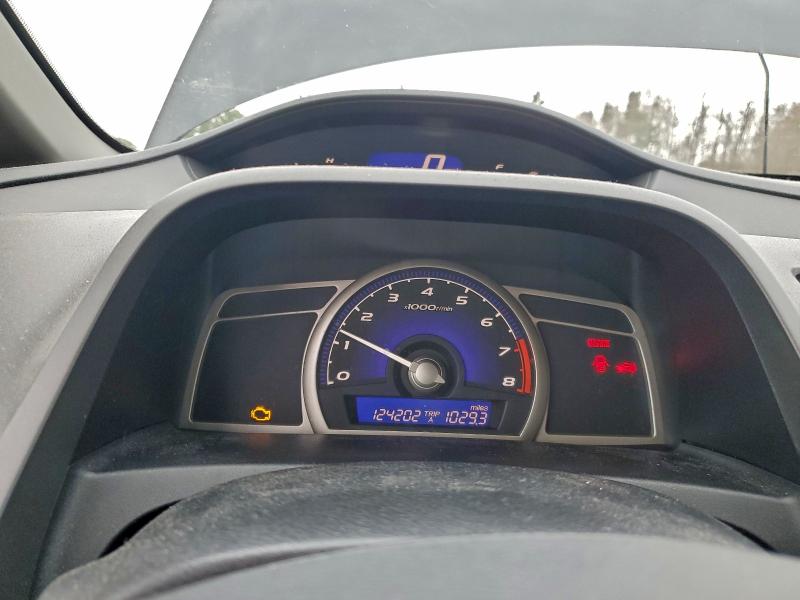 19XFA1E67AE037131 - 2010 HONDA CIVIC LX-S BLACK photo 9