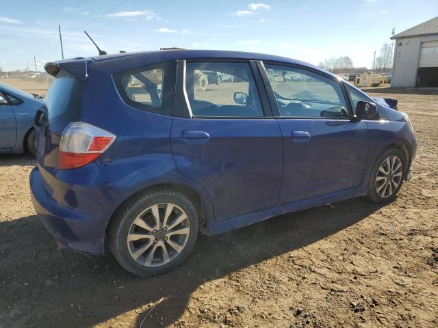 JHMGE8H53DC062459 - 2013 HONDA FIT SPORT ლურჯი ფოტო 3
