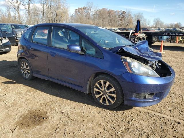 JHMGE8H53DC062459 - 2013 HONDA FIT SPORT ლურჯი ფოტო 4