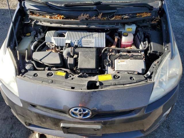 JTDKN3DU3A0156401 - 2010 TOYOTA PRIUS 灰色 照片 11
