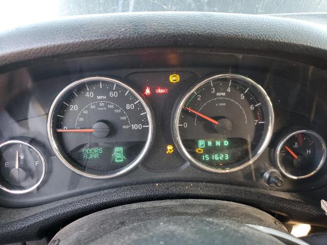 1C4HJWEG7DL563110 - 2013 JEEP WRANGLER U SAHARA Czarny zdjęcie 9