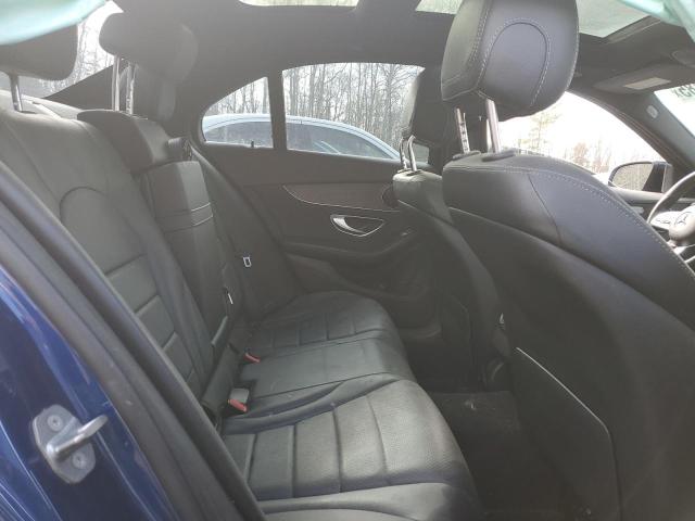 55SWF8EB2KU313121 - 2019 MERCEDES-BENZ C 300 4MATIC BLUE photo 10