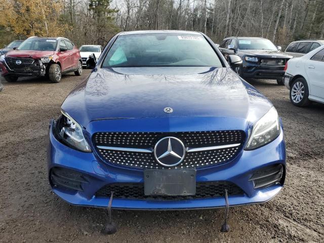 55SWF8EB2KU313121 - 2019 MERCEDES-BENZ C 300 4MATIC BLUE photo 5