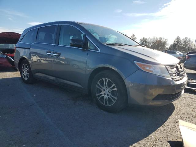 5FNRL5H47DB054244 - 2013 HONDA ODYSSEY EX GRAY photo 4