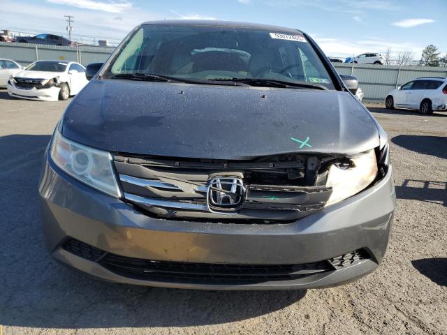 5FNRL5H47DB054244 - 2013 HONDA ODYSSEY EX GRAY photo 5