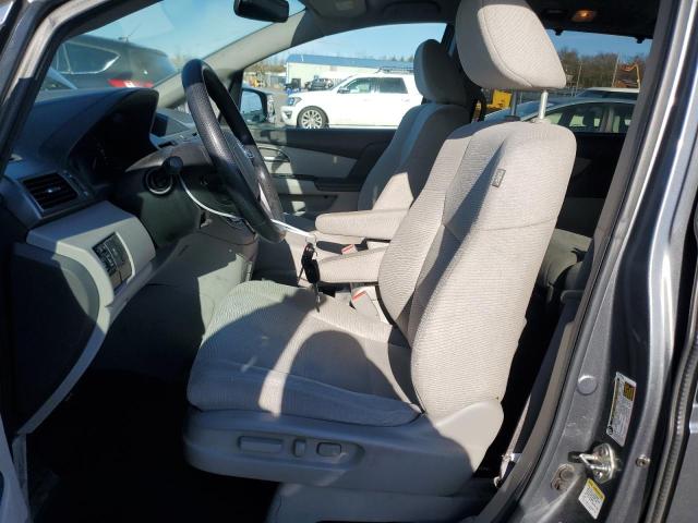 5FNRL5H47DB054244 - 2013 HONDA ODYSSEY EX GRAY photo 7