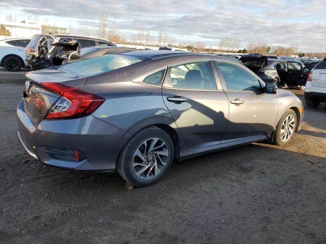 2HGFC2F76LH007425 - 2020 HONDA CIVIC EX GRAY photo 3