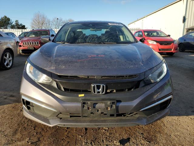 2HGFC2F76LH007425 - 2020 HONDA CIVIC EX GRAY photo 5
