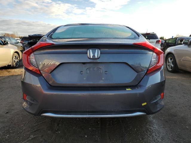 2HGFC2F76LH007425 - 2020 HONDA CIVIC EX GRAY photo 6