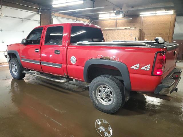 1GCHK23U34F143230 - 2004 CHEVROLET SILVERADO K2500 HEAVY DUTY RED photo 2