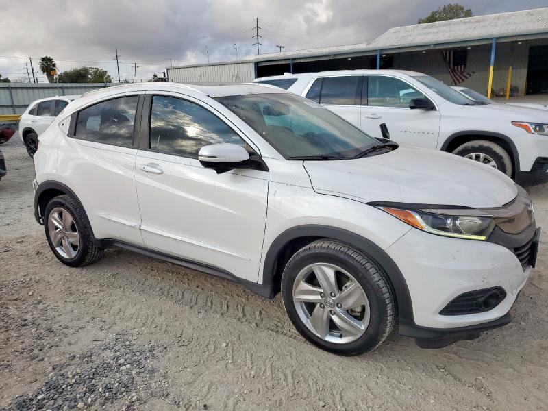 3CZRU5H7XKM708292 - 2019 HONDA HR-V EXL 白色 照片 4