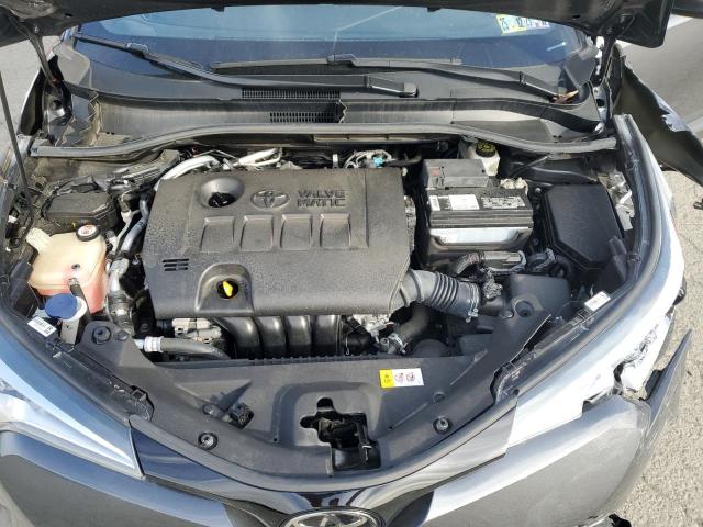 NMTKHMBX6JR012525 - 2018 TOYOTA C-HR XLE Gri fotoğraf 11