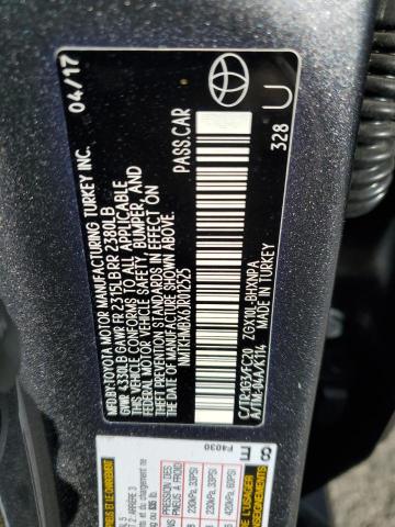 NMTKHMBX6JR012525 - 2018 TOYOTA C-HR XLE Gri fotoğraf 12