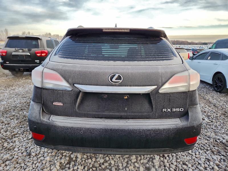 2T2BK1BA6EC233534 - 2014 LEXUS RX 350 BASE BLACK photo 6