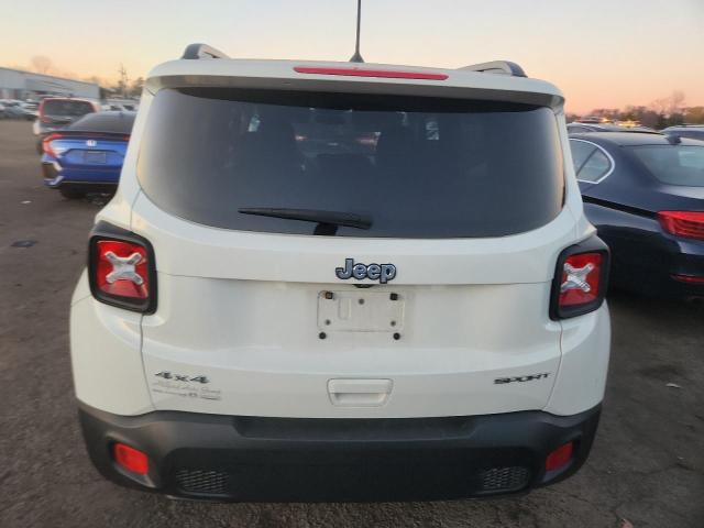 ZACCJBAB9JPG80935 - 2018 JEEP RENEGADE SPORT WHITE photo 6