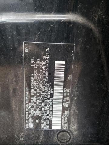 JTLZE4FEXCJ002392 - 2012 TOYOTA SCION XB Negro foto 12