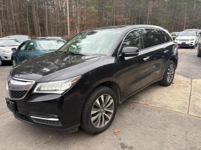 5FRYD4H42GB061768 - 2016 ACURA MDX TECHNOLOGY أسود صورة 2