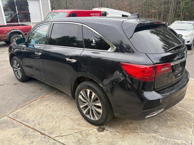 5FRYD4H42GB061768 - 2016 ACURA MDX TECHNOLOGY أسود صورة 3