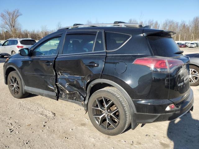 2T3JFREV5GW449384 - 2016 TOYOTA RAV4 SE BLACK photo 2