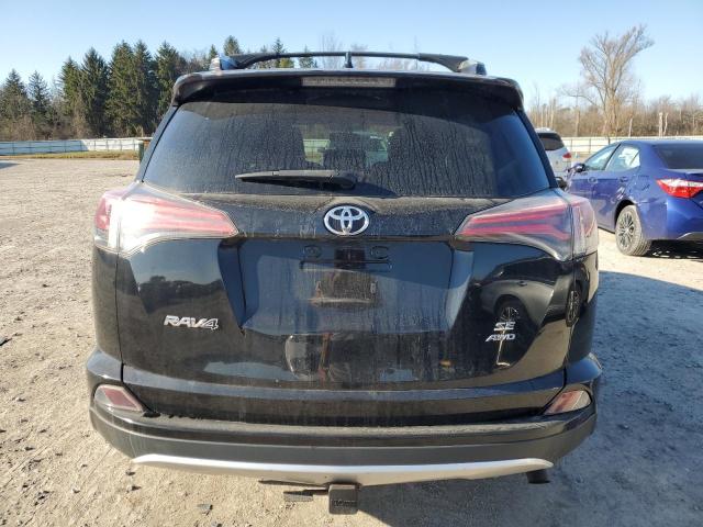 2T3JFREV5GW449384 - 2016 TOYOTA RAV4 SE BLACK photo 6