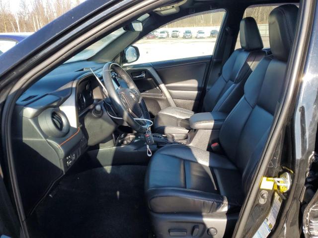 2T3JFREV5GW449384 - 2016 TOYOTA RAV4 SE BLACK photo 7