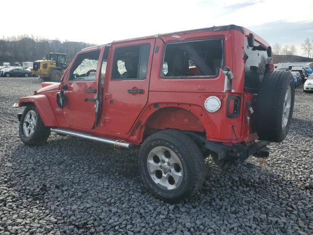 1C4HJWEG7FL556659 - 2015 JEEP WRANGLER U SAHARA Rot Foto 2